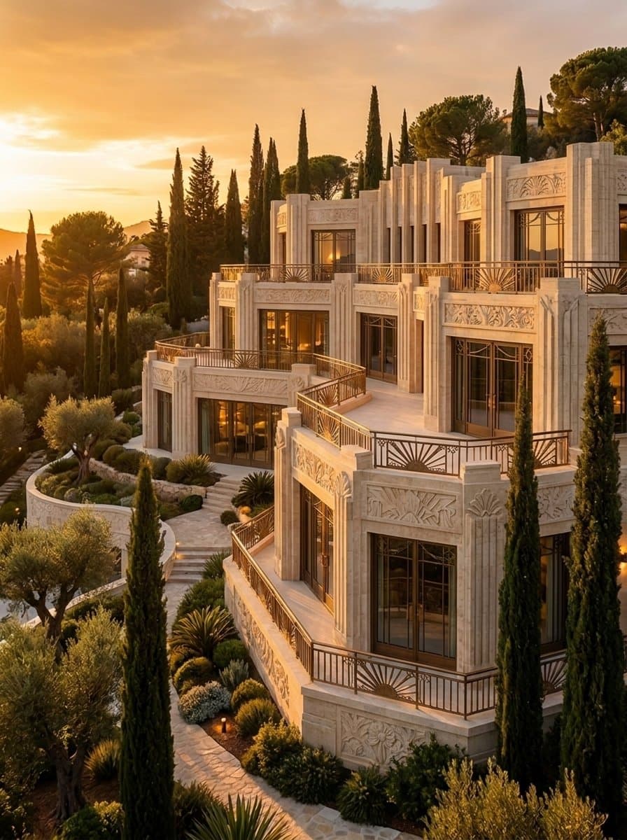 Art Deco façade direction